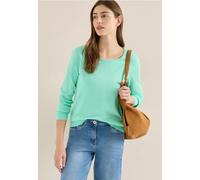 Cecil Femme Pull-over en couleur unie in Vert, Gr: S