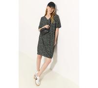 Cecil Femme Robe d'été à imprimé in Noir, Gr: XL