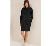 Cecil Femme Robe jacquard Leo in Noir, Gr: S