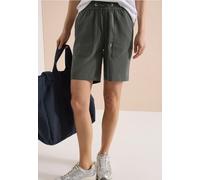 Cecil Short à Jambes Droites, Clair, Kaki, Taille S