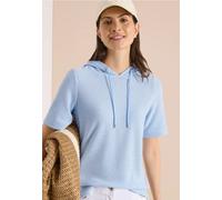 Cecil Sweat à Capuche structuré Fresh Water Blue XXL
