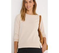 Cecil Femme T-shirt à manches longues doux in Beige, Gr: L