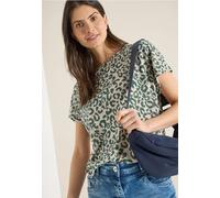 Cecil Leo Macadamia T-Shirt Aspect Lin Beige XL