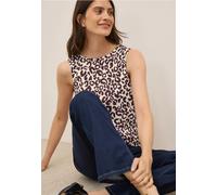 Cecil Femme Top imprimé avec cordon de serrage in Rouge, Gr: XS