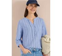 Cecil Femme Tunique rayée à manches 3/4 in Bleu, Gr: M