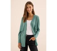 Cecil Femme Veste En Tricot Ouverte In Vert, Gr: S