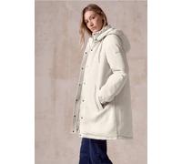 Cecil Femme Veste longue en mélange de matières in Blanc, Gr: XL