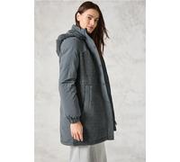 Cecil Femme Veste longue en mélange de matières in Gris, Gr: L