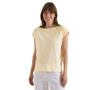 Cecil Garment Dye T-Shirt Buttermilk Yellow XS
