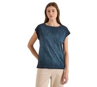 Cecil Garment Dye T-Shirt Universel Bleu XXL