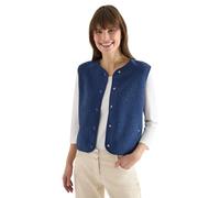 Cecil Gilet à boutonnière sporty denim bleu XL
