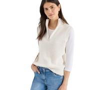 Cecil Gilet au Crochet - Beige Sable - Taille XS