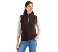 Cecil Gilet au crochet Macchiato marron XS