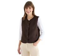 Cecil Gilet avec boutonnière Marron macchiato L