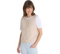 Cecil Gilet avec boutonnière Teddy Vanilla White XXL