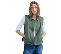 Cecil Gilet Bouclé Manteau, Raw Salvia Green, M Femme