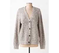 Cecil 2515404 Cardigan Deux Tons, Champignon Taupe mélangé, XL Femme