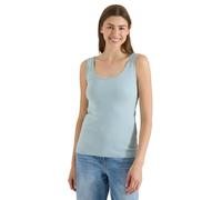 Cecil Haut Basique à col Rond en Coton Crystal Mint M