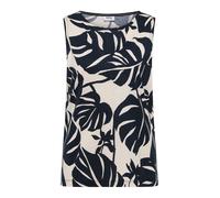 CECIL Haut vert foncé / blanc cassé, Taille XL