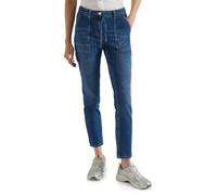 Cecil Jean à Jambe Droite avec détail de Ceinture, Bleu usé, Taille 34