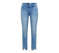 Cecil Jean Coupe Droite avec Rivets Bleu Clair délavé 30