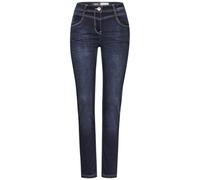 Cecil Jean Slim pour Femme, Bleu foncé délavé, 29W / 30L