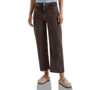 Cecil Jean Taille Haute 7/8 Coupe Ample Marron Cacao 36