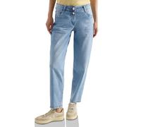 Cecil Jean Taille Haute pour Femme, Coupe Ample 3818035, Bleu Clair délavé, 27W / 28L