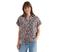 Cecil Leo Rich Chemise en Lin Bordeaux Taille XS