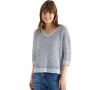 Cecil Mélange de Fils Pull Diamond Blue XXL