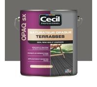 Saturateur terrasse 5 L couleur bois grisé OPAQ SX CECIL 112148