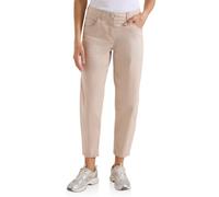 Cecil Pantalon Barrel Leg en Cachemire de qualité Papertouch, Beige, 36