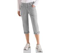 Cecil Pantalon de Gymnastique 3/4 Slim Leg Up Gris obélisque 33