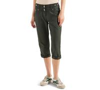 Cecil Pantalon de Sport 3/4 Slim Leg Up Transparent Kaki 31