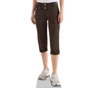 Cecil Pantalon de Sport 3/4 Slim - Marron Cacao - Taille 33