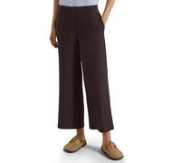 Cecil Pantalon Large en Seersucker Marron Cacao 2X