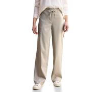 Cecil B378802 Pantalon à Jambes Larges, Beige désert mélangé, M / 30L Femmes