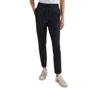 Cecil Pantalon Taille Moyenne, Coupe décontractée, Bleu Marine, Taille S
