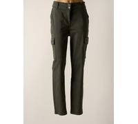 cecil pantalons femme de couleur vert W37 L30