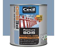 CECIL Peinture Bois PEB60 Bleu azur - 0,5 L