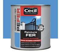 Cecil Peinture Fer Professionnel PE FER Bleu 0,5 L