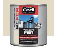 Cecil Peinture Fer Professionnel PE FER Ivoire 0,5 L