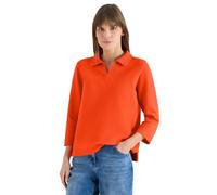 Cecil Polo structuré Cherry Tomato Orange S