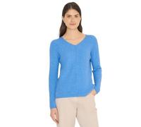 Cecil Pull à col en V Fountain Blue Melange XL