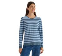 Cecil Pull à col Rond et Rayures Easy Blue L