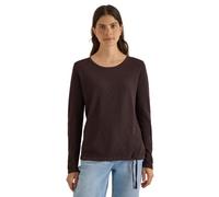 Cecil Pull à col Rond et Structure Truffle Brown L