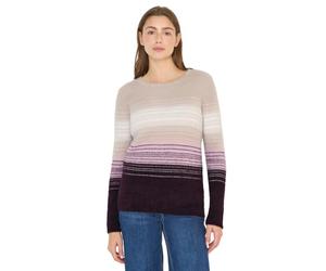 Cecil Pull à Rayures pour Femme 3017071 (1 pièce), Rouge Eggplant, XL