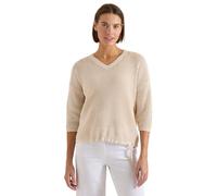 Cecil Pull au Crochet - Beige nacré - Taille XXL