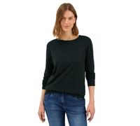 Cecil 3015619 Pull Basique, Vert d'encre, L Femme