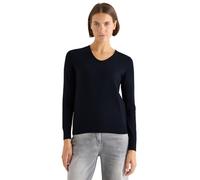 Cecil Pull Confortable 3015598 pour Femme, Bleu foncé, Taille S